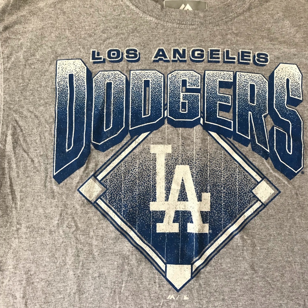 🟤Men’s Bundle Los Angeles Dodgers Men’s T-Shirt Set - Blue and Gray - Picture 7 of 10